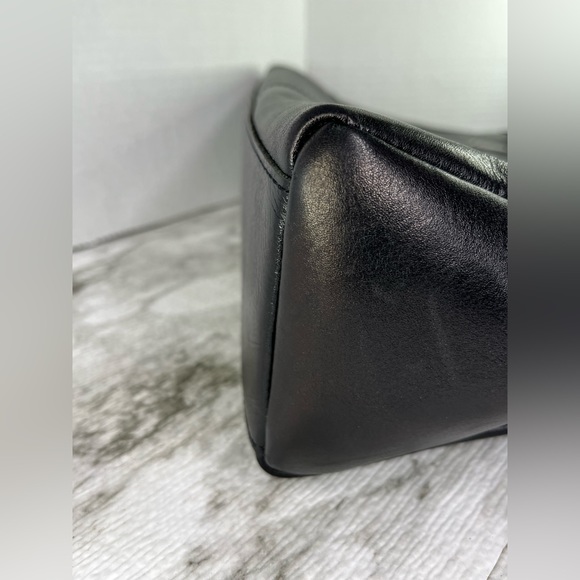 Patricia Nash Heritage Leather Poppy Tote Bag BLACK Shoulder Handbag Purse - Picture 8 of 13